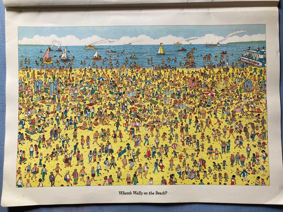 Where's Wally? The Magnificent Poster Book! by Martin Handford