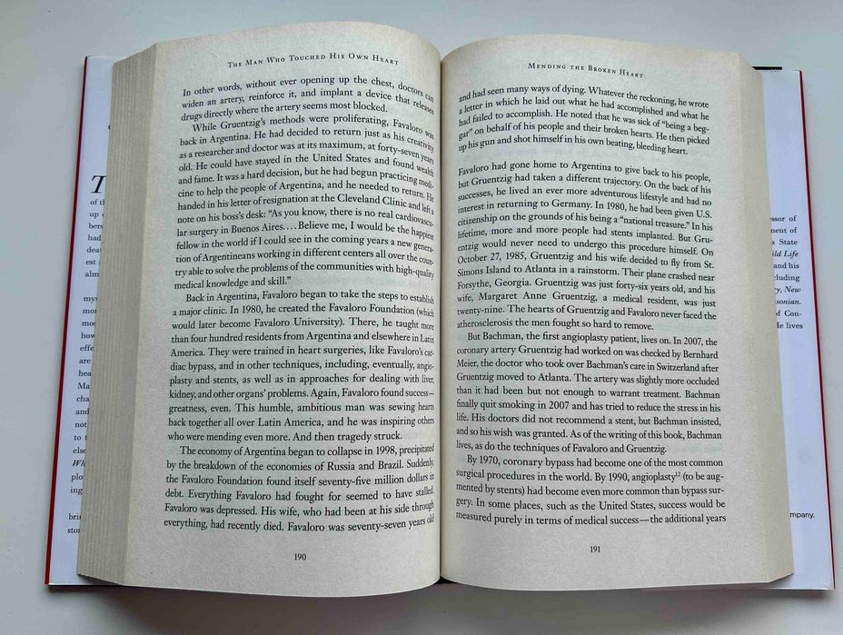 Livro "The Man Who Touched His Own Heart" de Rob Dunn