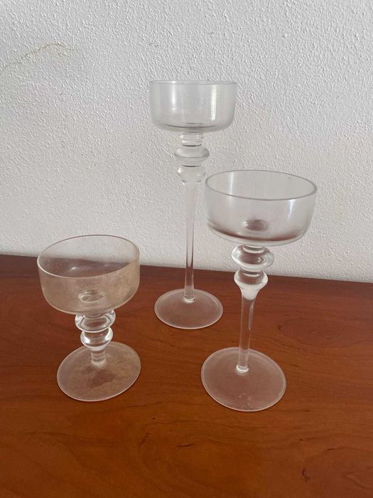Bomboneiras de vidro muito elegantes