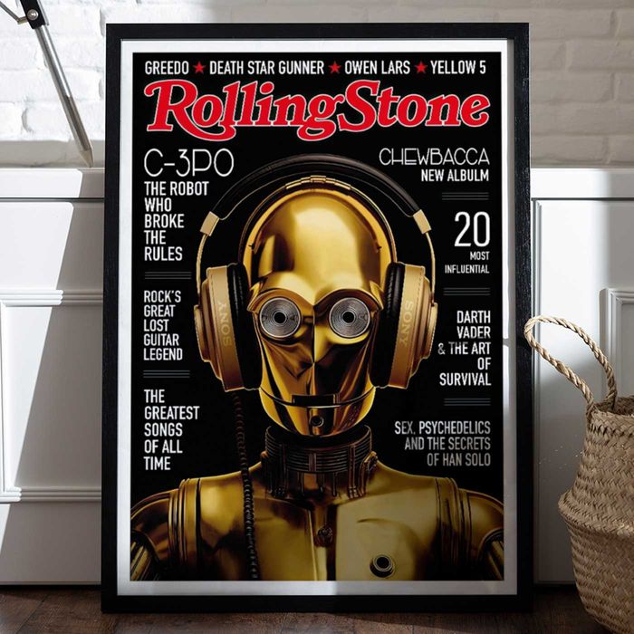 Star Wars C3PO Plakat A3