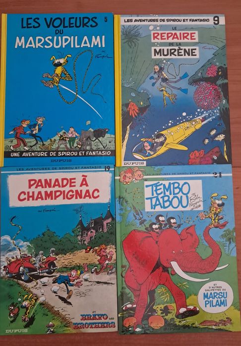 Banda desenhada em Francês e Inglês