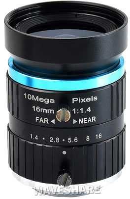 Телеоб'єктив 16мм для Raspberry Pi