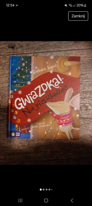 Książka na prezent  Święta "Gwiazdka nie przeszkadzać! " B. Supeł