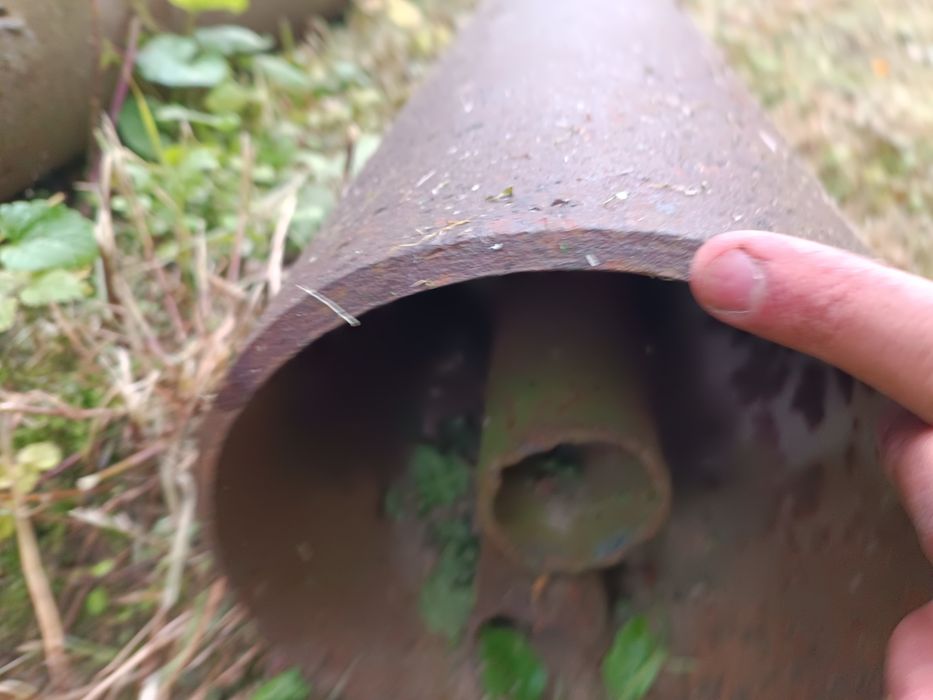 Труба грубостінна металева 220мм для свердловин