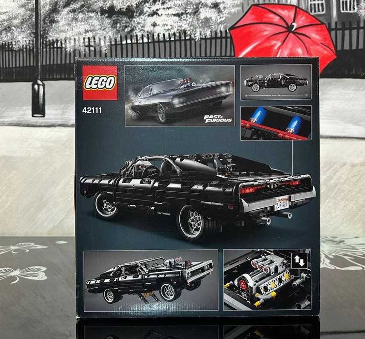 Конструктор LEGO Technic 42111 Dom's Dodge Charger