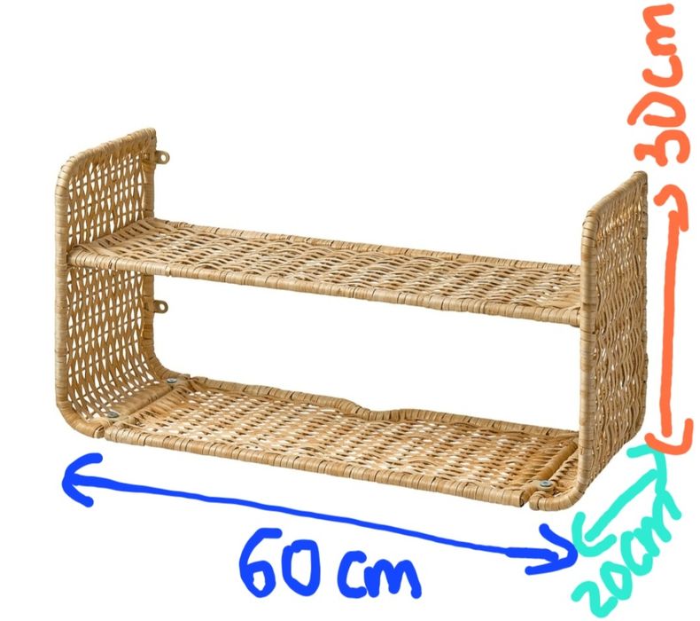 2 estantes FRYSKAS - Ikea