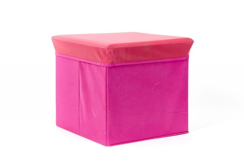 Caixa têxtil decorativa de arrumação, dobrável - 3pc.