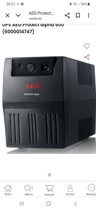 Ups alpha 800 AEG