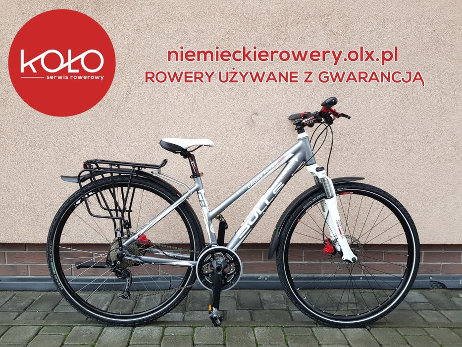 Rower damski crossowy BULLS koła 28 SHIMANO DEORE aluminium rabat