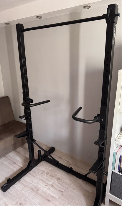 Corength Rack 500 składany stojak drążek + poręcze do dipów