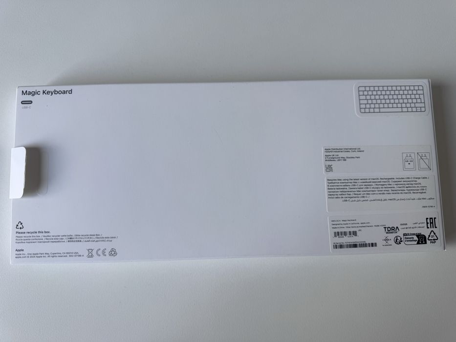 Klawiatura Apple Magic Keyboard A3203