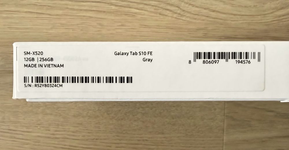 Samsung tab S10 FE