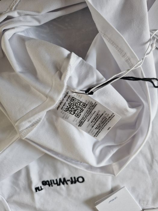 Nowa koszulka damska biała 2xl xl Off white  bawełna slim Fit metki pr