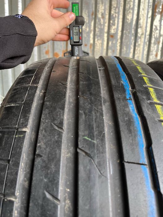 Шины БУ 255 45 R 19 HANKOOK s1evo3 EV T2 Лето Комплект резина
