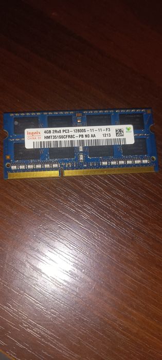 Оперативная память Hynix 4GB DDR3 1600MHz (PC3-12800S) для ноутбука