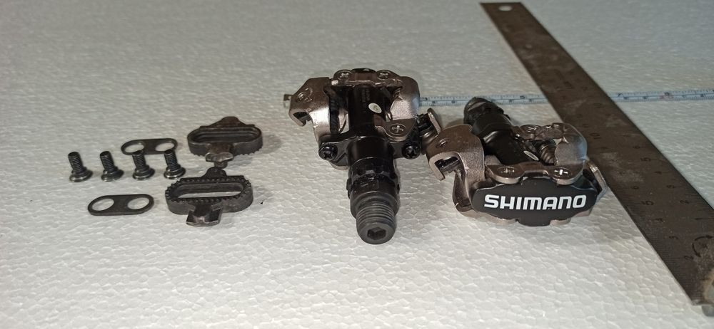 Pedały Shimano SPD M520 + bloki