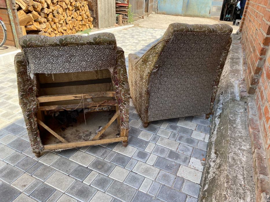 Кресло в залу гостинную Пара кресел кресла Мягкая мебель