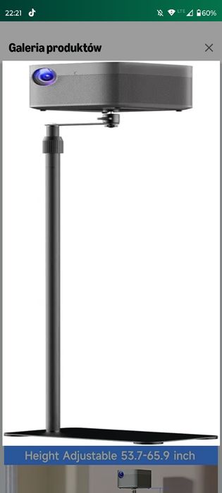 Stojak na projektor pionowy suptek