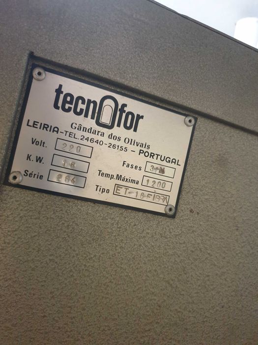 Forno mufla cerâmica, forno eléctrico de abertura frontal NOVO