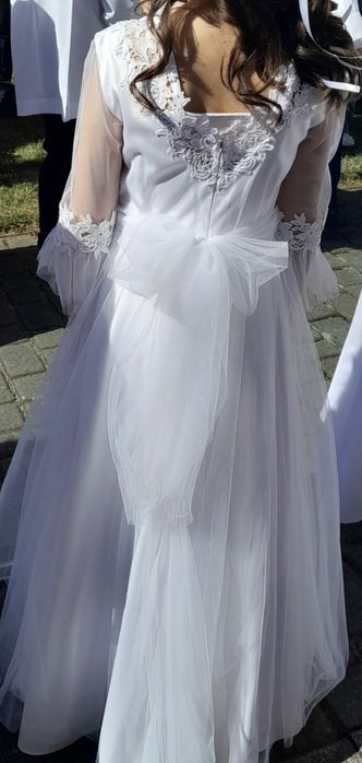 Sukienka komunijna komunia alba