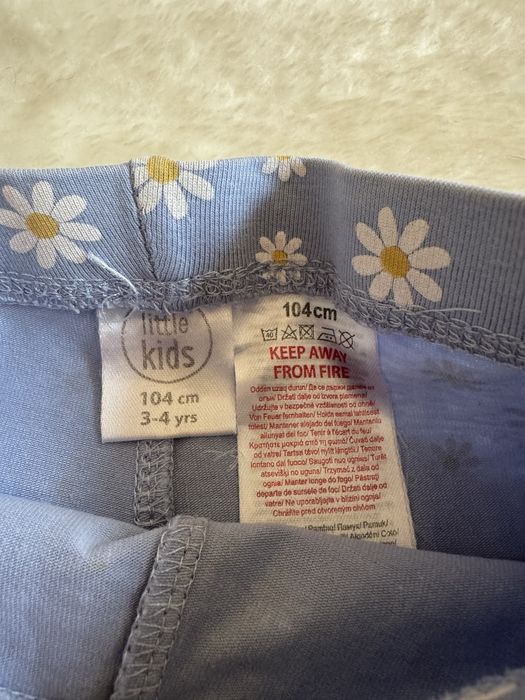 Dziewczęce spodnie leginsy 104