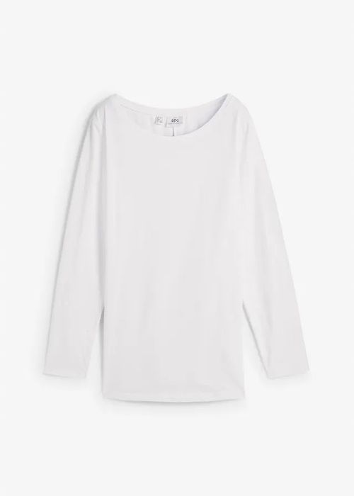 B.P.C bawełniana bluzka biała basic 48/50.