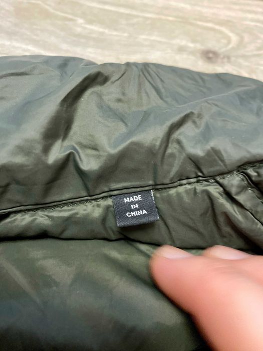 Пуховой жилет armani exchange (a|x) ultra light packable, оригинал, разм. s