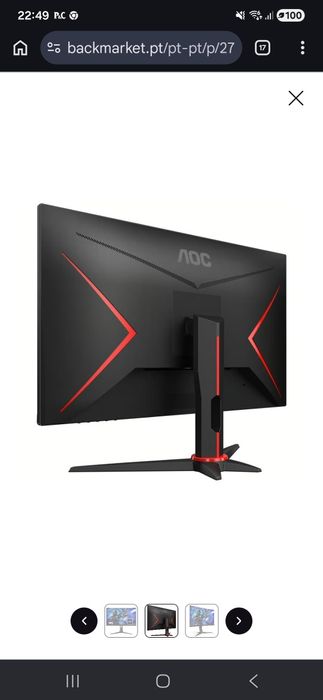 AOC 240HZ / 0.5MS / 27' / CURVO