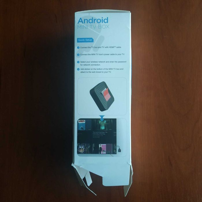 Smart TV Mini Box Tanix TX1 TUOGTCI 4K 60Hz, Android 10.0, 2.4G WiFi