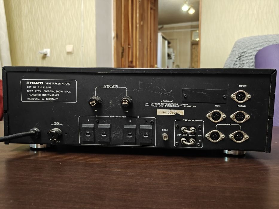 Transonic Strato A 7007, усилитель, підсилювач