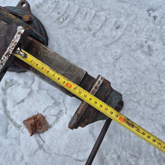 Imadło warsztatowe obrotowe