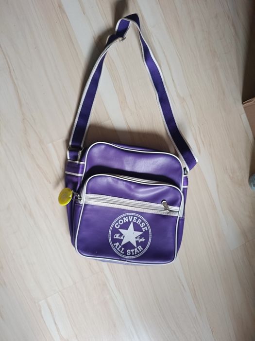 Fioletowa torba Converse All Star na ramię