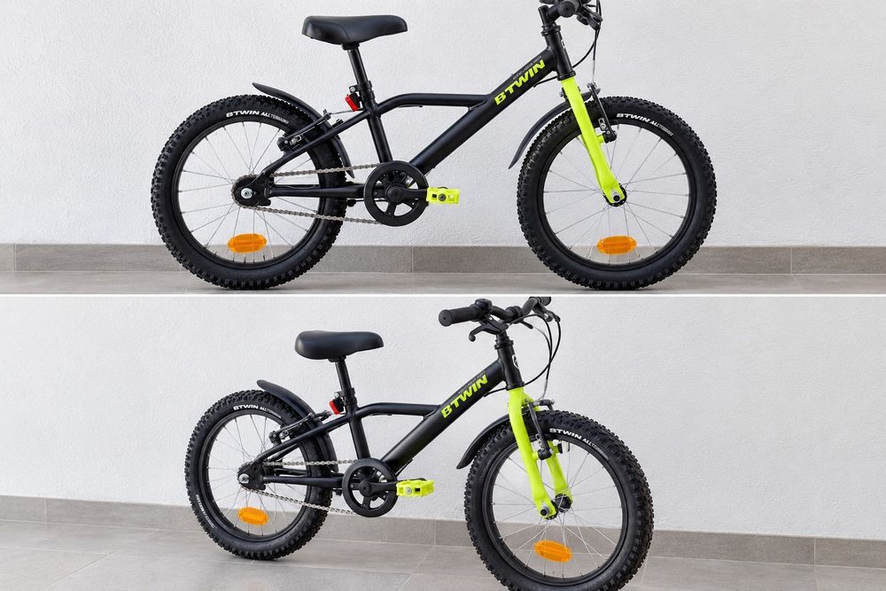 Bicicleta Infantil B'TWIN r 16 Excelente para Crianças alumínio leve