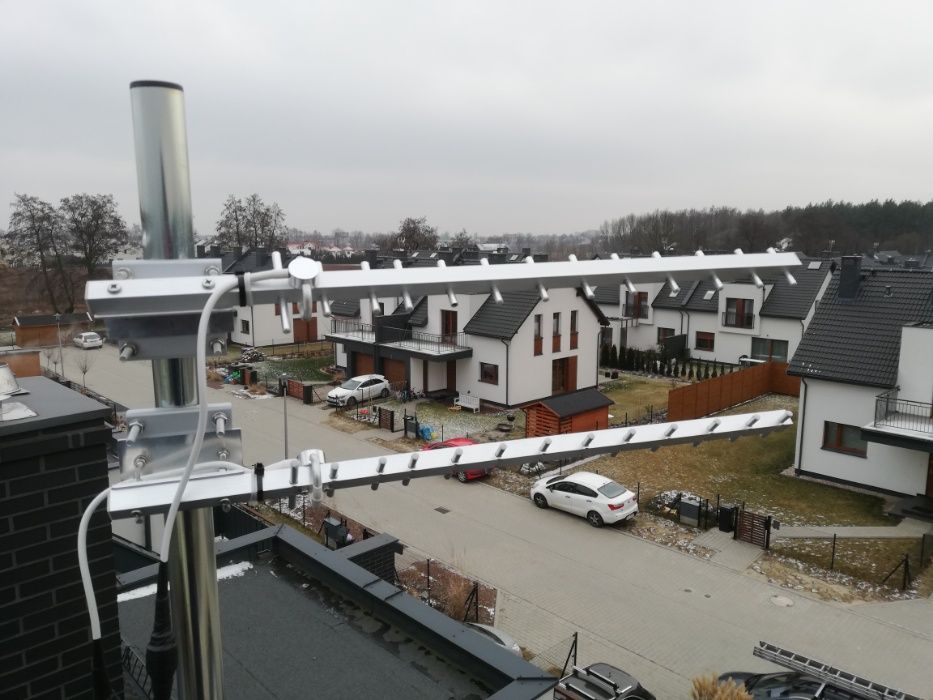 Montaż anten do Internetu LTE / 5G, Plus,Play,T-mobile ,Orange Wrocław