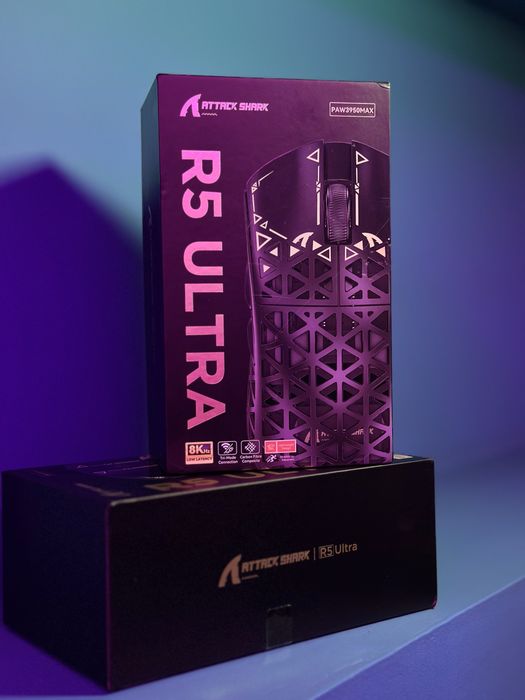 Attack Shark R5 Ultra — легка як повітря, точна як постріл.: 2 289 грн ...