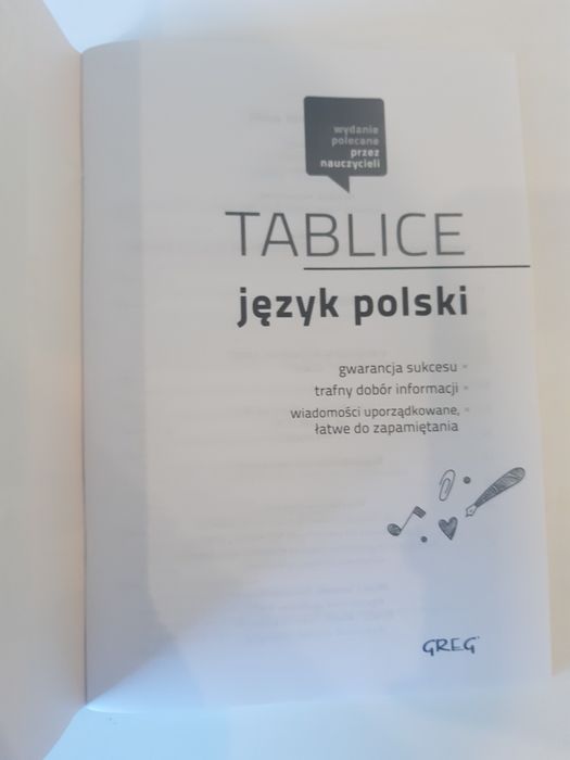 Tablice język polski - GREG