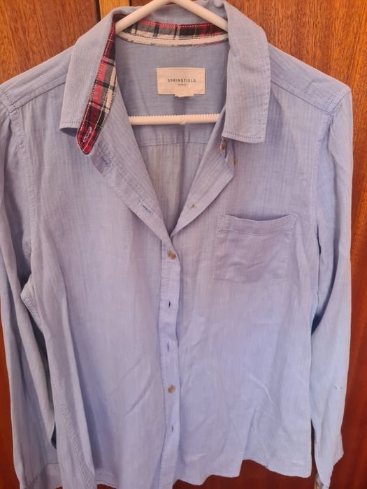 Camisa Azul Springfield