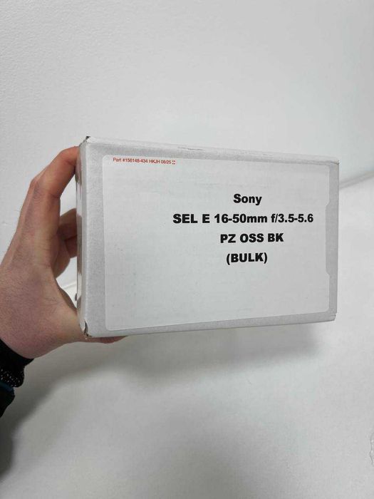 об'єктив Sony E PZ 16-50mm f/3.5-5.6 OSS Black (SELP1650)