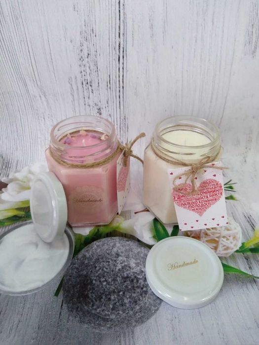 Соеві та пальмові свічки