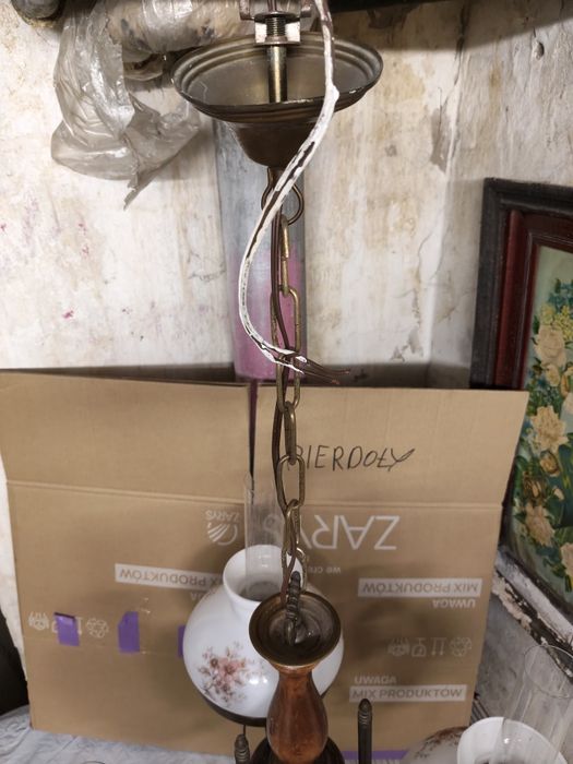 Żyrandol antyczny