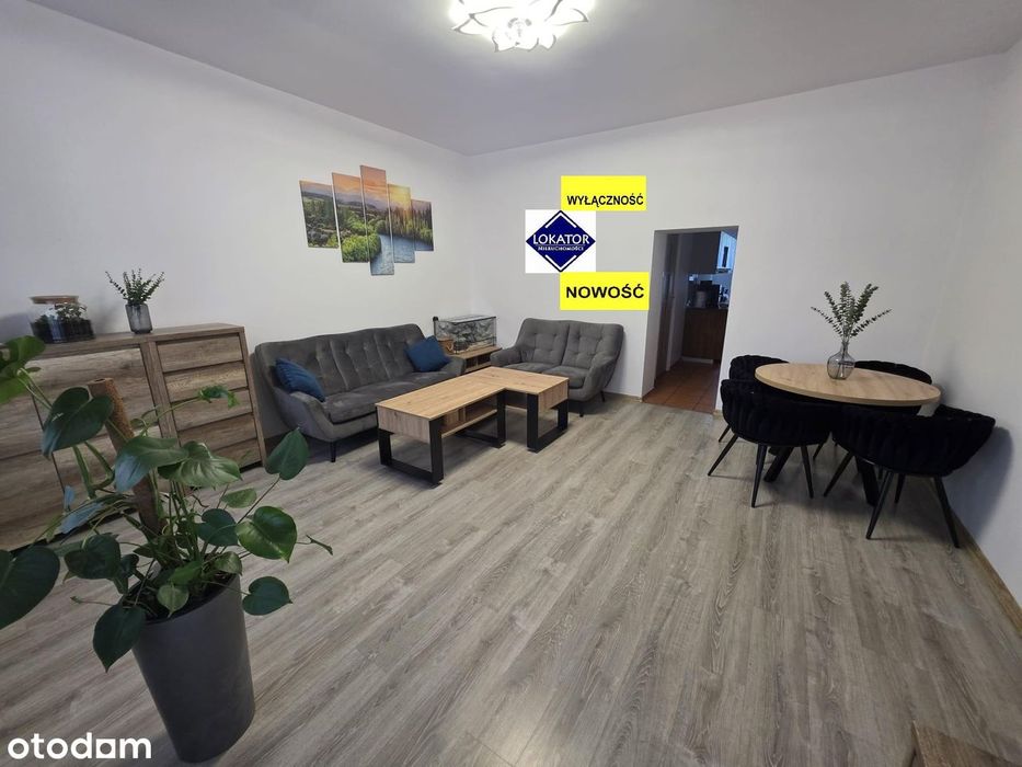 Komfortowe umeblowane 3 pokoje, z ogródkiem i garażem Kilińskiego