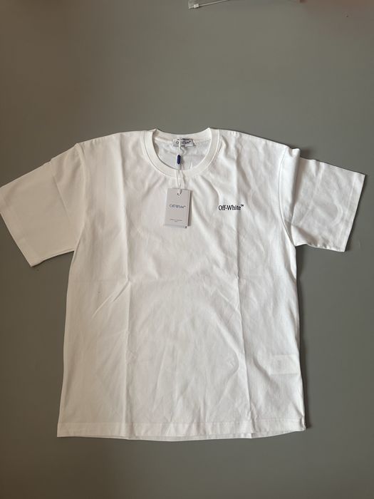 Off White Футболки Білі Pff White Drip Drill