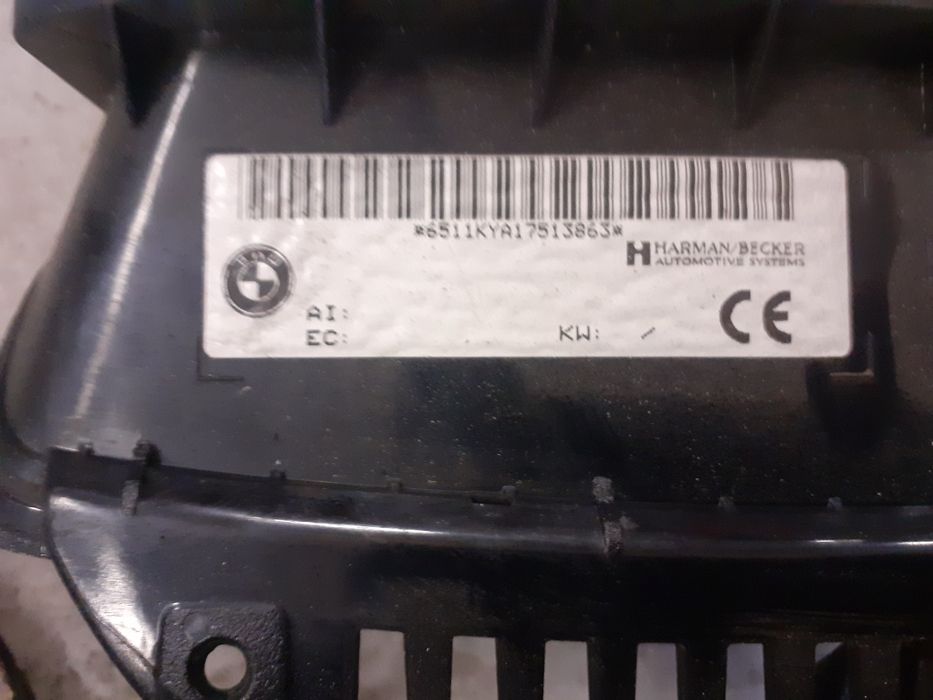 Wyświetlaczem LCD bmw e65