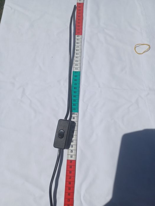 Przewód kabel z wtyczką i wyłącznikiem