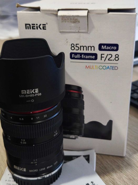 Lente Meike 85mm f/2.8 Macro (Ampliação 1.5:1)