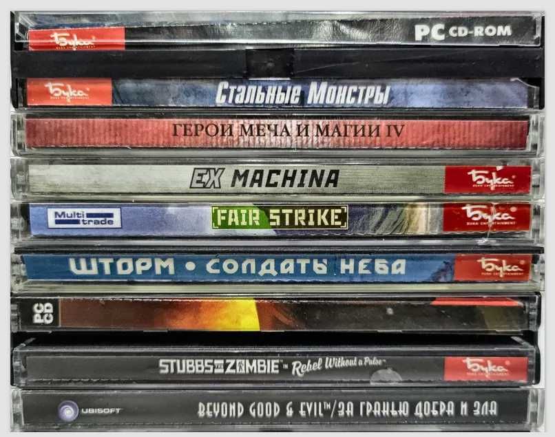 ПК ігри (PC games) CD | DVD 1999-2011 (ліцензія)