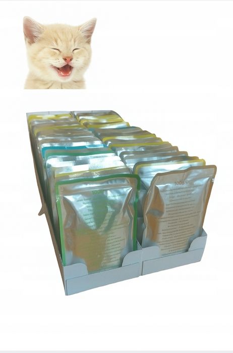 Mokra karma dla kota 100x100 g mix