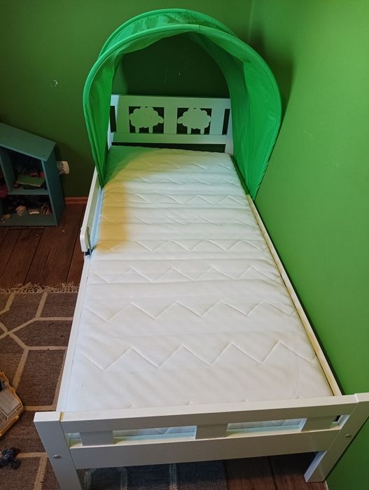 Łóżko Ikea Kritter z barierką