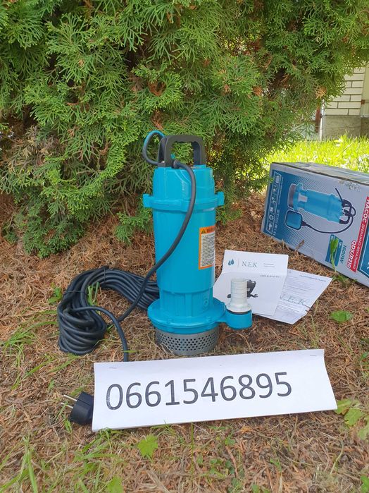 Насос 1,5 Kw Фекальний Дренажный (ТІЛЬКИ ДОСТАВКА ПОШТОЮ)