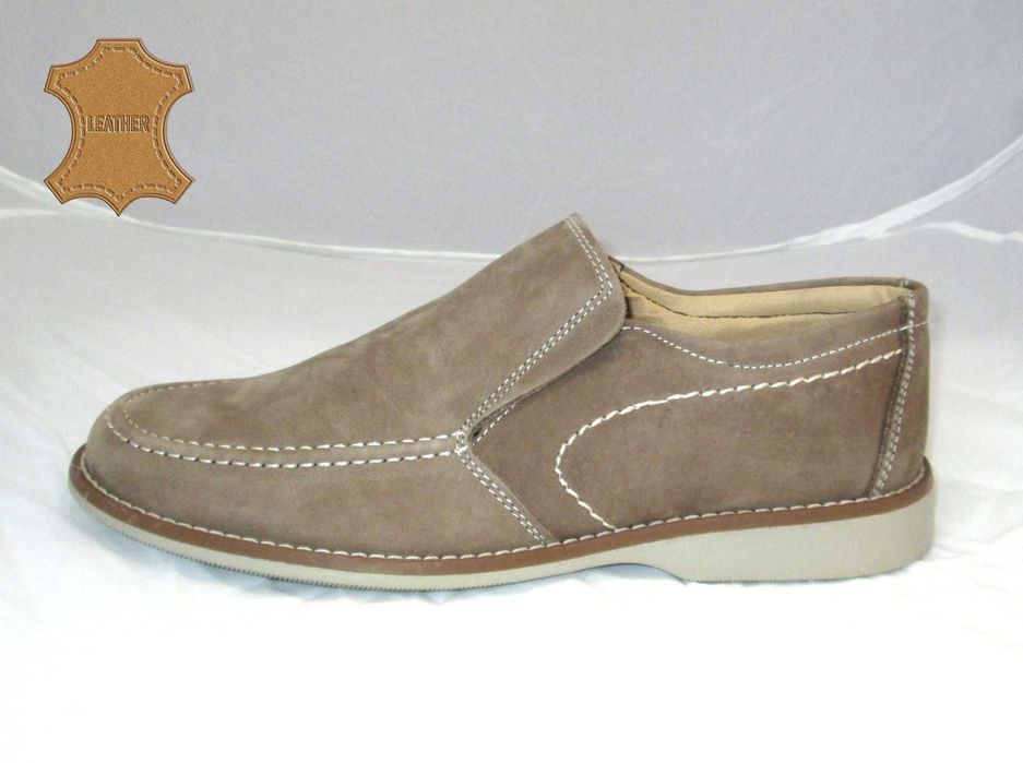 туфлі чоловічі, Італія, шкіра (нубук)